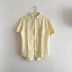 【GLOBAL WORK】　グローバルワーク　イエロー　半袖シャツ