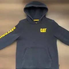 Caterpillar　裏起毛パーカー　ネイビー