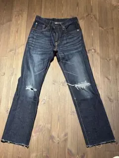 EDWIN 502 デニムパンツ ストレート 日本製　グランジアメカジエドウィンのサムネイル