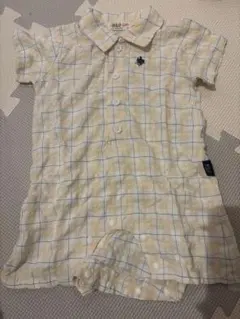 Polo Baby チェック柄ロンパース 70