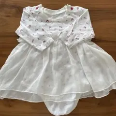【迅速対応】ベビー服 ロンパース ワンピース 女の子 かわいい 花柄 フリル