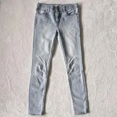 マウジー MOUSSY ライトブルー スキニーデニム ジーンズ 26インチ