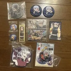 鬼滅の刃 宇髄天元 まとめ売り 缶バッジ 一番くじ アクリルスタンド シール
