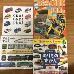 のりもの　絵本　はたらく車　電車　まとめのサムネイル