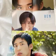 目黒蓮 ポスター 3枚セット Myojo Snow Man