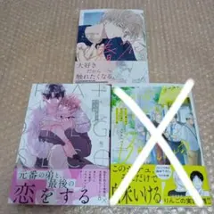 新刊BLコミック2冊　有馬嵐先生　すぎちよ先生