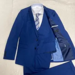 ✨極美品✨ モダリトルノ　洋服の青山　セットアップ　3ピース　ビジネススーツ　L