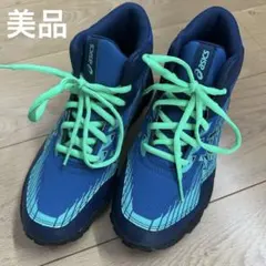 asics 青緑 スニーカー　LAZERBEAM WG 23 秋冬　24.5