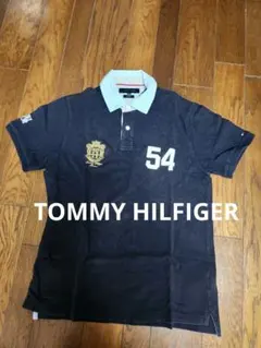 TOMMY HILFIGER ポロシャツ ネイビー 54 Slim Fit