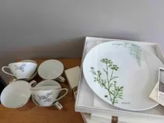 Noritake Her lip to チェリー柄 プレート 皿　2枚 Noritake Her lip to チェリー柄 プレート 皿 2枚 - メルカリ