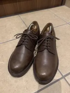 NEWYORKER レザーシューズ プレーントゥ ブラウン