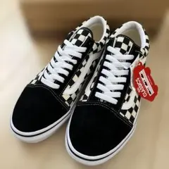 バンズvans オールドスクール　チェック