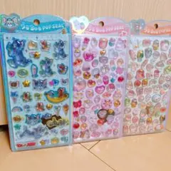 うるちゅるポップシール トムとジェリー うさぎ パン 3枚セット