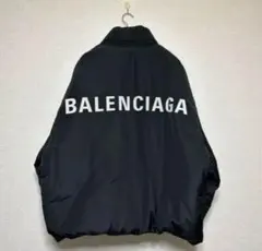 極美品］バレンシア デニム切り替え トラックジャケット ブラック