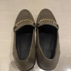 COMME CA ISM ブラウン ローファー 23.5cm 秋冬もの