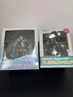 初音ミク　プレミアムフィギュア　プロジェクトディーバ　extend 2体セット
