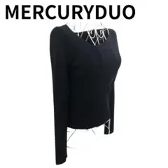 MERCURYDUO 変形トップス タイトシルエット モード系zara風