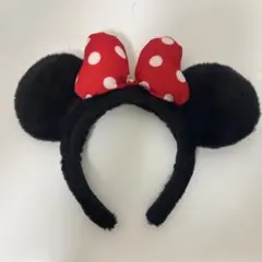 ディズニー ミニー カチューシャ ドット