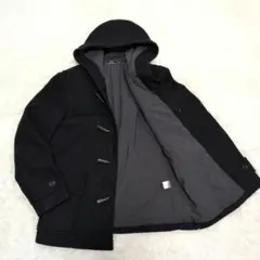FRED PERRY フレッドペリー ダッフルコート メンズ ブラック M