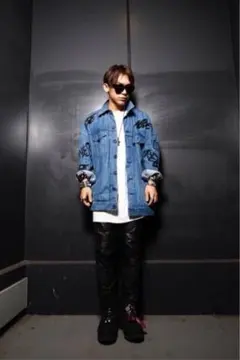 ALLY＆DIA リバーシブルスカジャン　Ｌサイズ未着用　jesse kj着用 ALLY＆DIAリバーシブル スカジャン Lサイズ新品未着用kj着用 - メルカリ