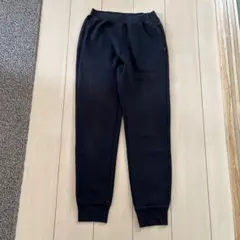 ユニクロ　スウェットパンツ　160 黒　長ズボン ホームウェア