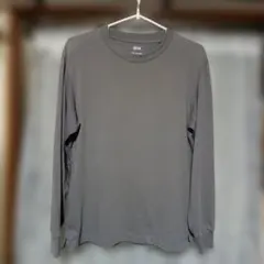 UNIQLO エアリズム コットン UVカット クルーネックT 長袖 S 廃盤