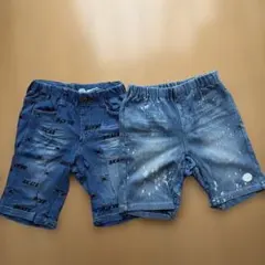 F.O.KIDSデニムショートパンツ 120cm