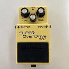 【名器廃番品】BOSS SD-1 日本製 ACアダプター付き BOSS SD-1 日本製（MIJ）をレビュー！オペアンプ別に比較検証し