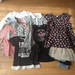 値下げ！女児（120〜150）春夏秋普段着7点＋1セット