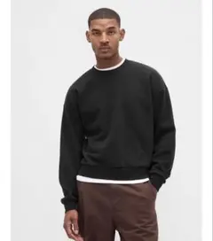 GAP ヴィンテージソフト オーバーサイズ クロップド スウェットシャツ