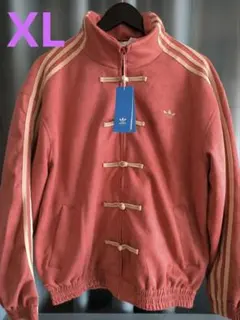海外限定 アディダス 巳年 トラック スエード ジャケット レッド XL