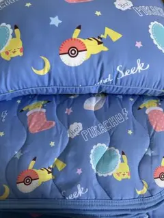 しまむら　ポケットモンスター　 敷きパッド　枕のサムネイル
