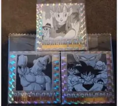 ドラゴンボール 40周年 ウエハースステッカー 孫悟空 魔神ブウ ブルマ