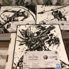 一番くじ　エヴァンゲリオン　F賞　ハンドタオル　3枚セット