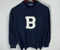 Brooks Brothers ネイビー Bロゴ セーターのサムネイル
