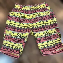 FOキッズ　カラフルハーツパンツ　半ズボン