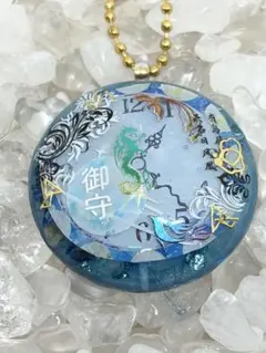 星のオルゴナイトネックレス ラピスラズリ パワーストーン - メルカリ