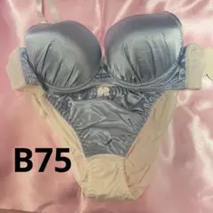 【廃盤】天使界隈 サテン ブラジャーショーツセット