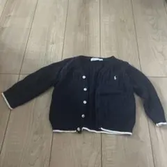 Ralph Lauren ケーブルニット カーディガン ネイビー