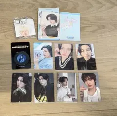 TREASURE カプセルトイ ジョンファン 顔キー 哀 トレカ