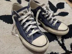 コンバース ネイビー ローカット スニーカー