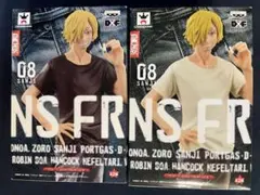 ワンピース JEANS FREAK vol.8 サンジ　白シャツ　黒シャツ　2点