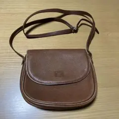 【ジャンク】バーバリー ショルダーバッグ レザー ブラウン カビありのサムネイル
