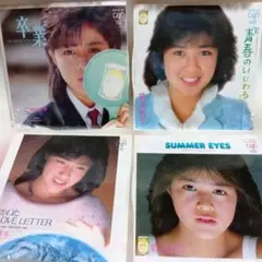 菊池桃子 EPレコード4枚セット