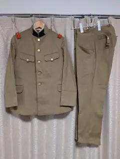 実物　日本陸軍　四五式軍衣　上下揃い　軍帽、階級章付 2026年最新】四五式軍帽の人気アイテム - メルカリ