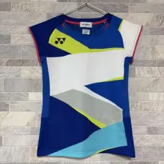 YONEX 日本代表 ゲームシャツ レディース ユニフォーム 人気 ブルー S