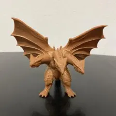 当時物　モスラ大怪獣列伝 キングギドラ フィギュア　ソフビ