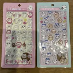 シール　3D ステッカー　ボンボンドロップ 2枚セット