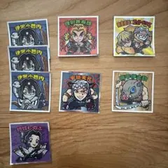 鬼滅の刃マンチョコ　無限城編　シール8枚セット