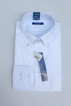 41394 未使用 PERSON'S ボタンダウン 長袖ワイシャツ 41-84